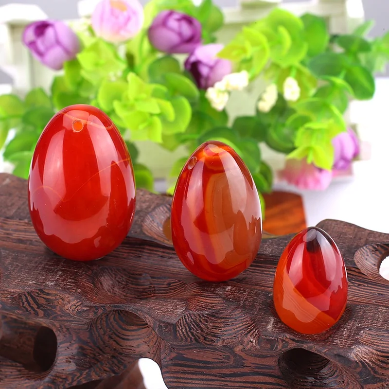 Набор из натуральных нефритовых яиц