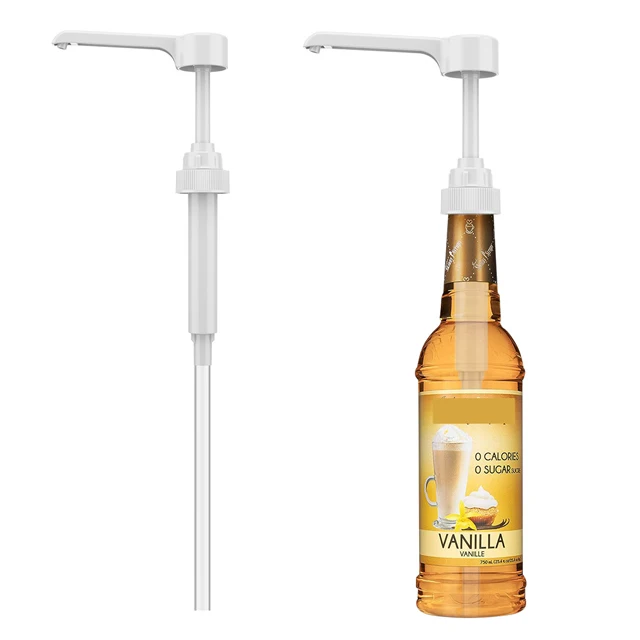 Shanghai Linlang Coffee Syrup Pump Dispenser 28-400 38-400 38-410 5 Cc 8 Cc 10 Cc Syrup Pump for Bottle Syrup Dispenser Pump