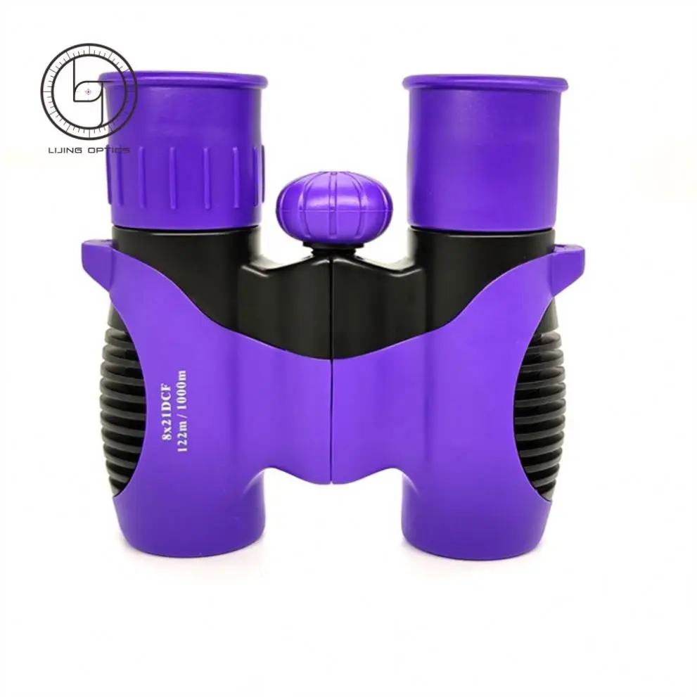 LIJING 8x21  Binocular for Kids, Compact High Resolution Shockproof Binoculars