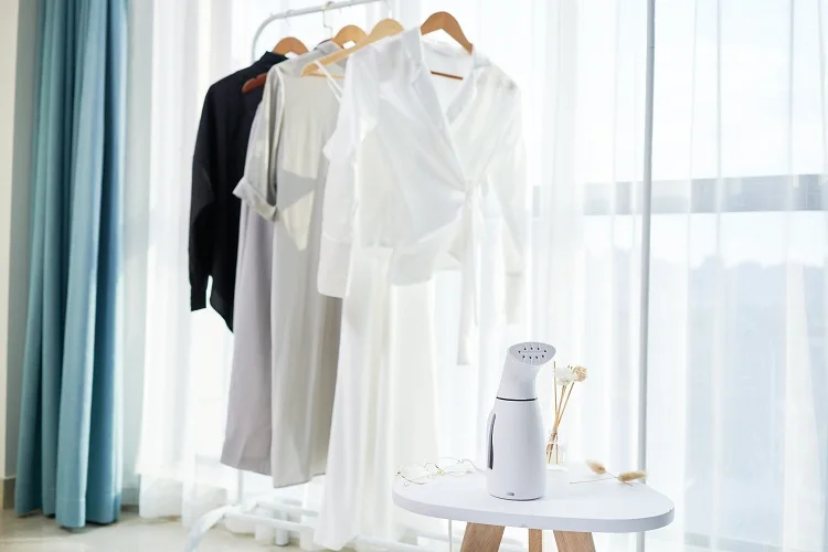 HG ETL Defroisseur Vapeur Mini Travel Fabric Steam Iron Wrinkle Remover for Clothes Handheld Portable laundry Garment Steamer US