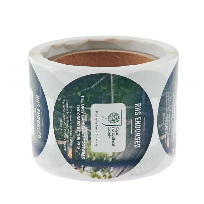 Logo design waterproof  labels for packaging sticker printing custom adhesive printed customized product sticker labels round