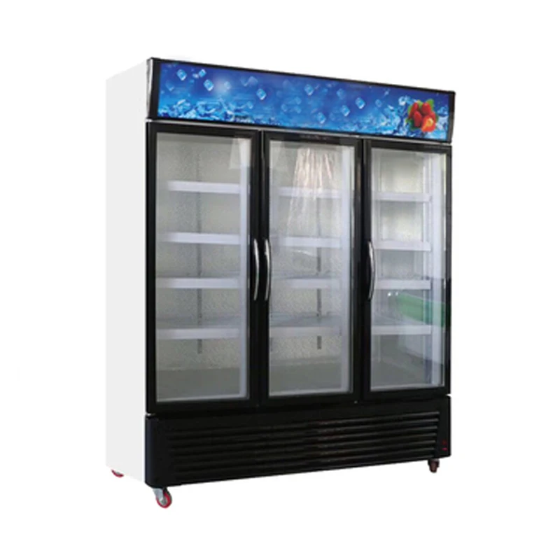 Frigidaire двухдверный холодильник Pepsi Frezzer коммерческий морозильник охладитель с воздушным охлаждением