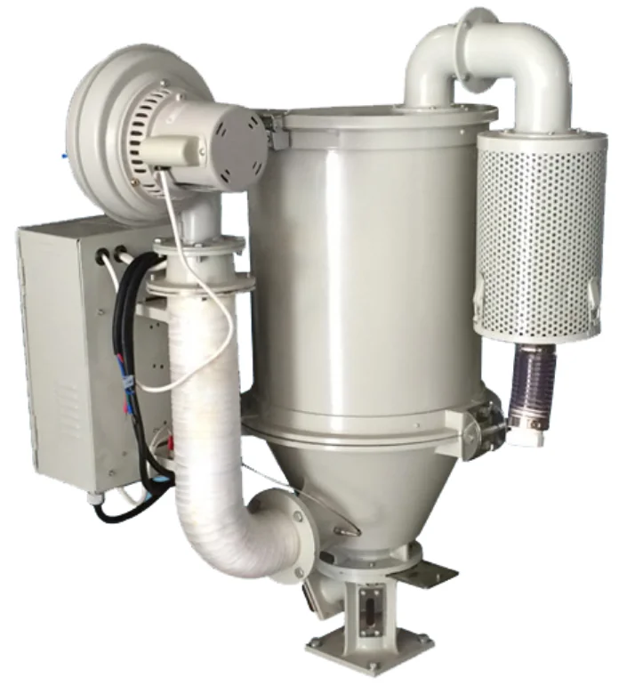 25kg 50 kg Mini Plastic Granule Pellet PP PE Hopper Dryer Plastic Resin Hopper Dryer with  Magnetic Bars