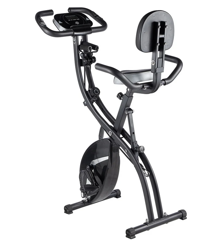 Home Fitness Exercise Bike Electromagnetic Controlled Stationary Fitness Spinning Bike Exercise