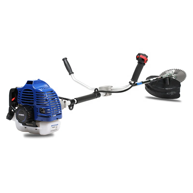 INDEL 42.7CC High quality petrol manual hand push Brush Cutter / Grass Trimmer