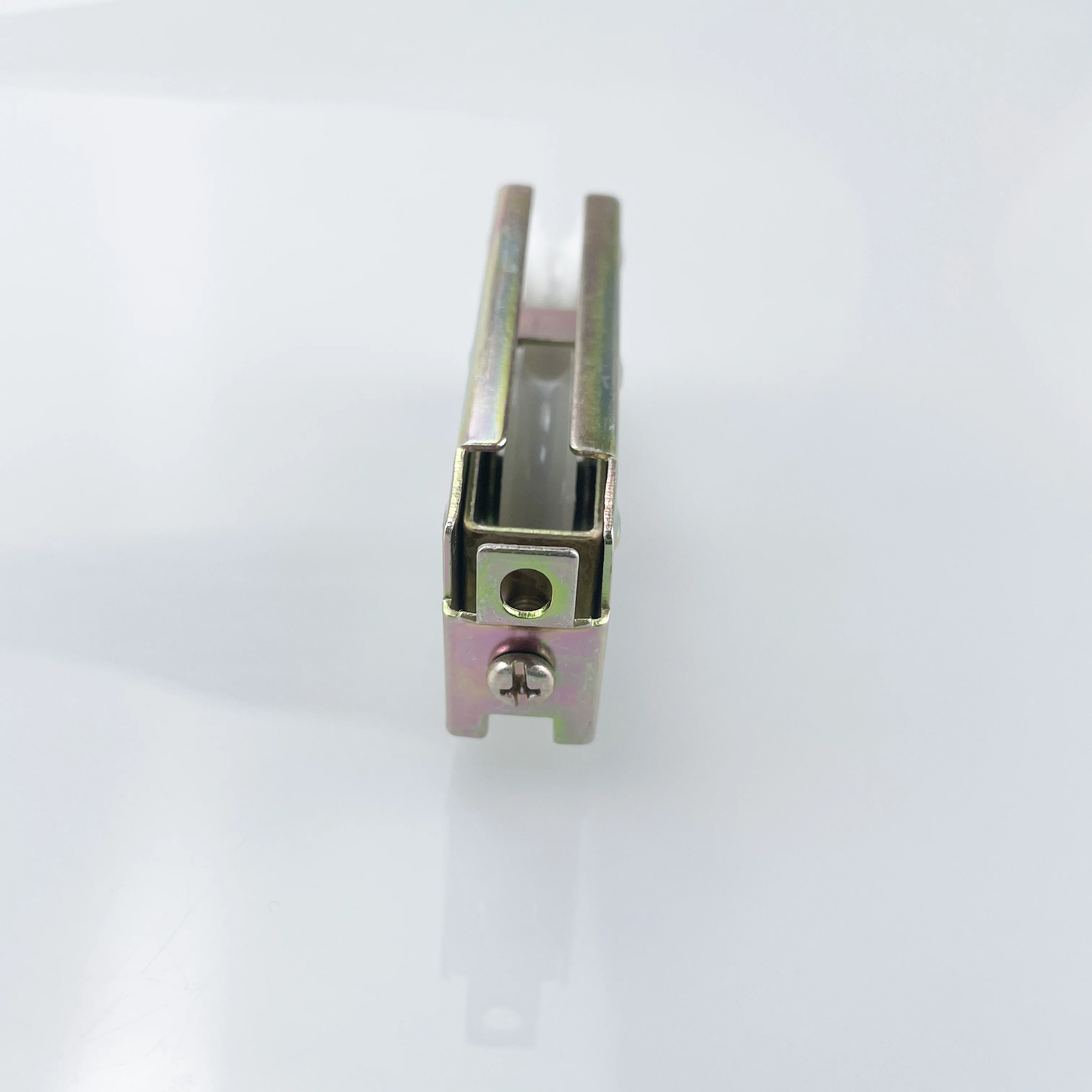 Adjustable Iron Zinc Plated White Transparent Nylon Roller Wheel For Aluminium Sliding Door To Kenya Ghana