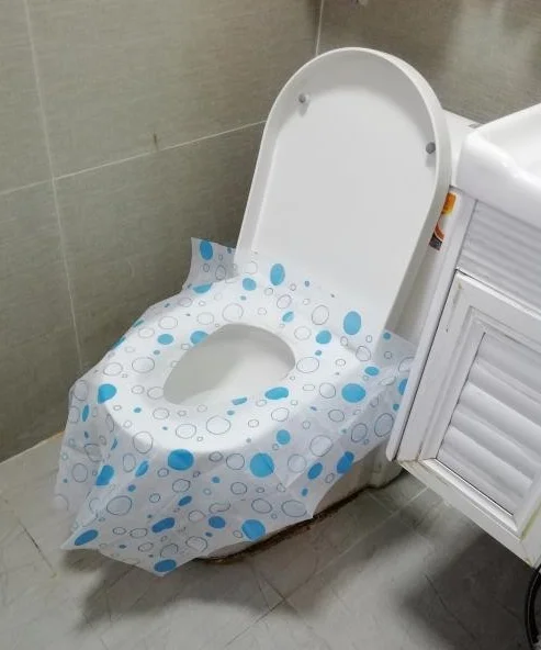 Non-woven Toilet Seat Covers Disposable - 20 Pack - Waterproof