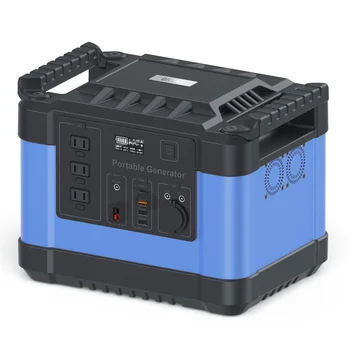 UPP Camping Outdoor 110 V 1000 W Portable Power Station  With Solar Panel Customize Power Bank