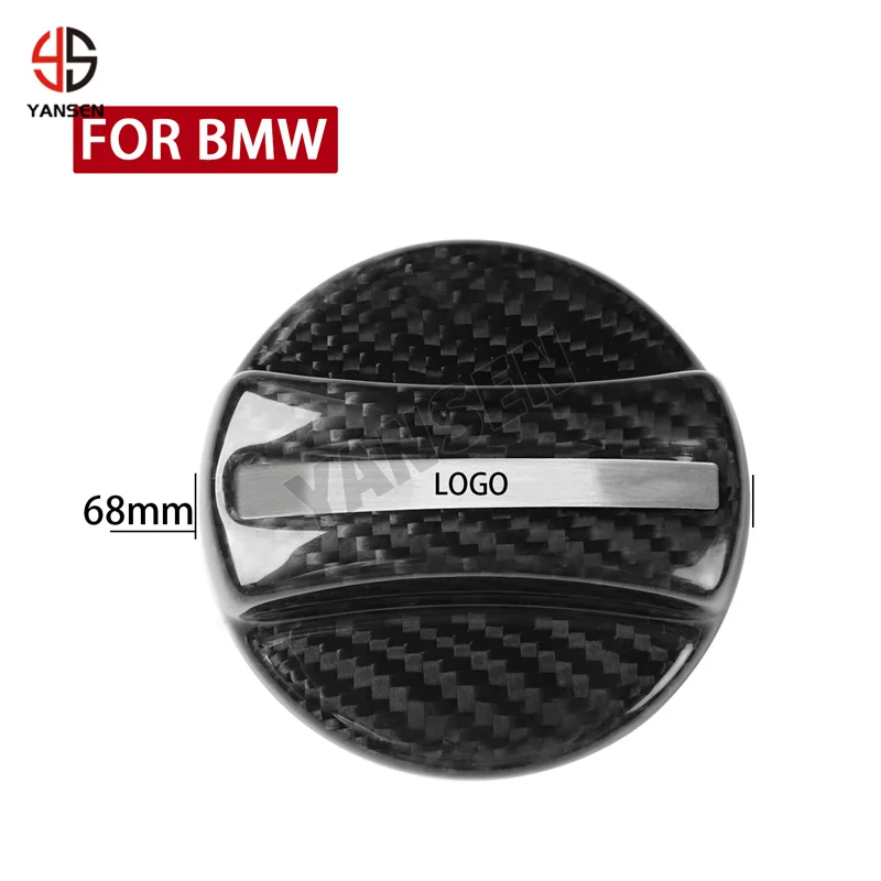 Dry Carbon Fiber Fuel Oil Tank Cap Cover Sticker For BMW E46 E60 E70 E90 F10 F11 F20 F30 E39 E92 E91 G20 G30 F31 F25 X3 X5 X1