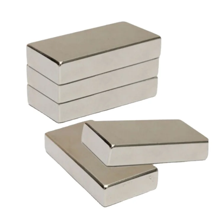 N52 Rectangle Square Neodymium Magnetic block Permanent NdFeB magnet for electric motor
