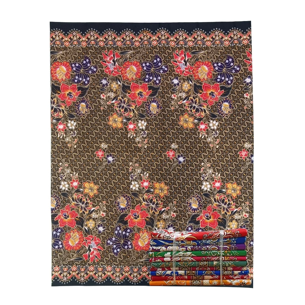 2022 Wholesale Traditional Batik Sarong Sari Thailand Sarong Sarong Indonesian For Men Kain Batik Baju Kurung Malaysia Lungi