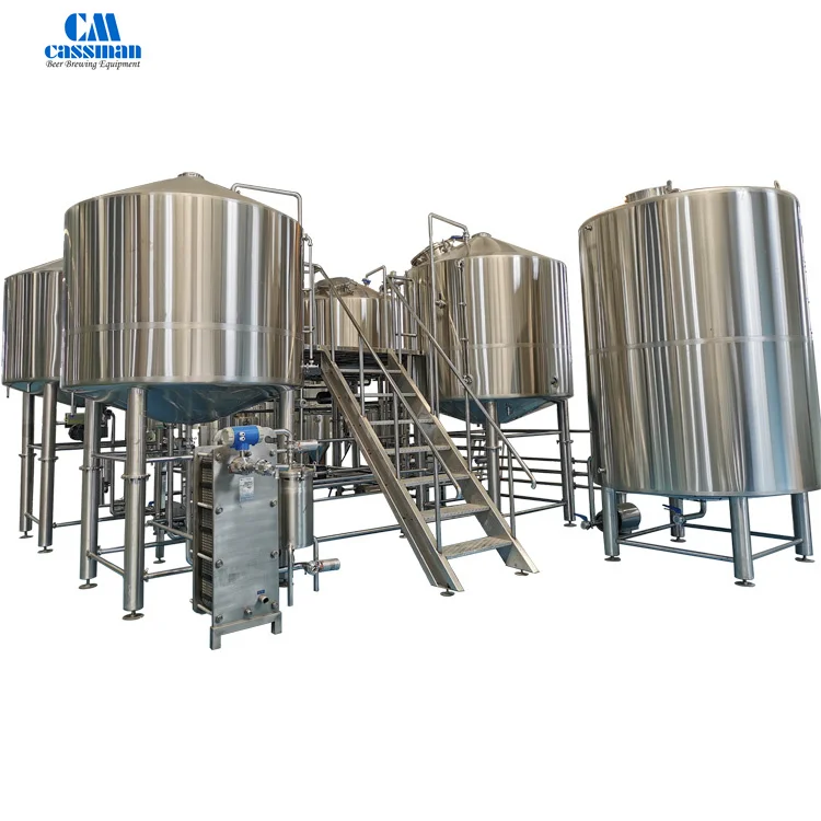 Micro craft brewery beer making system 1000L,2000L,3000L,4000L,5000L