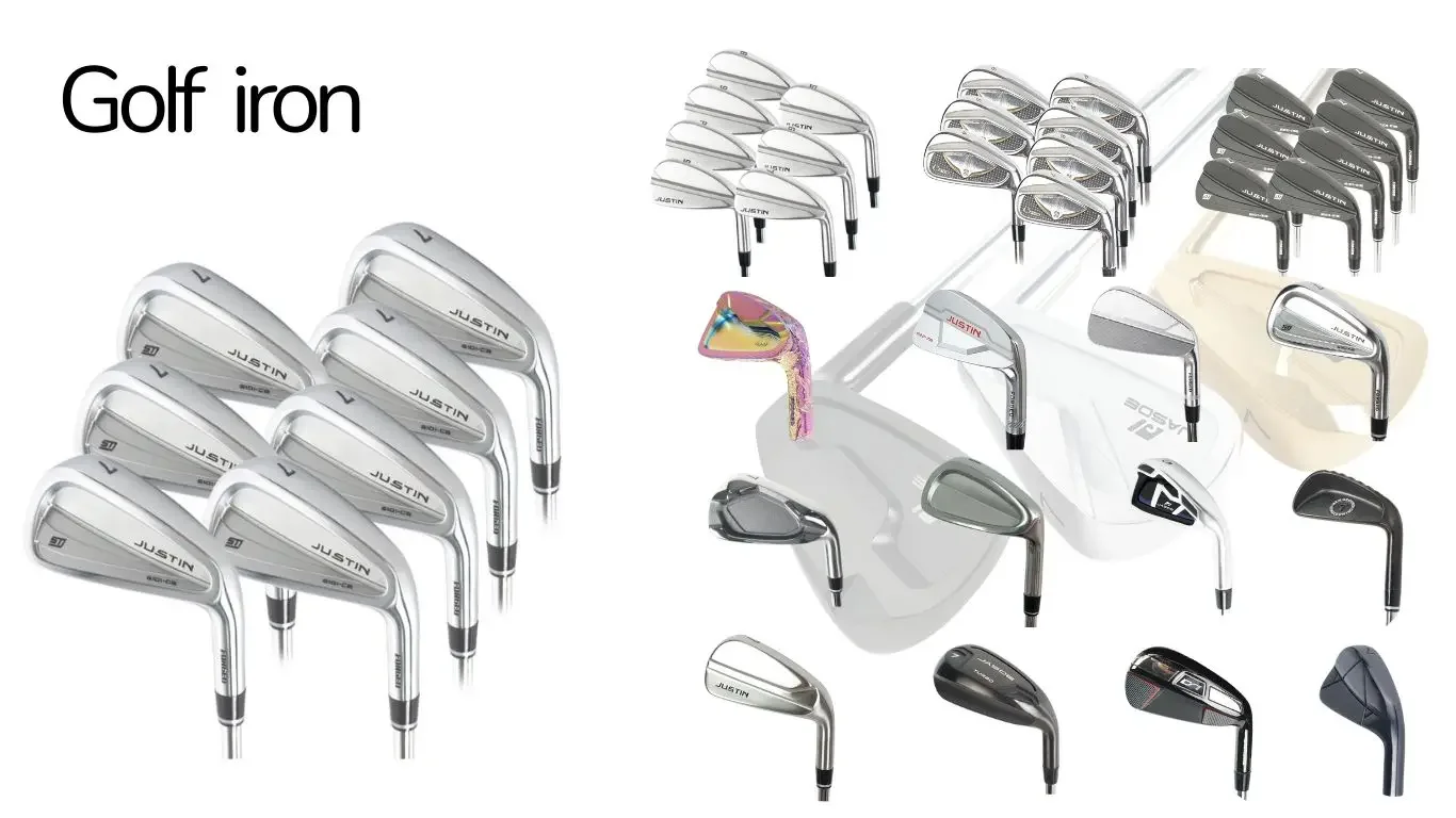 Custom Brand Mens Golf Iron Set Forged With Screw Hollow Body Golf Driving Iron Head Set