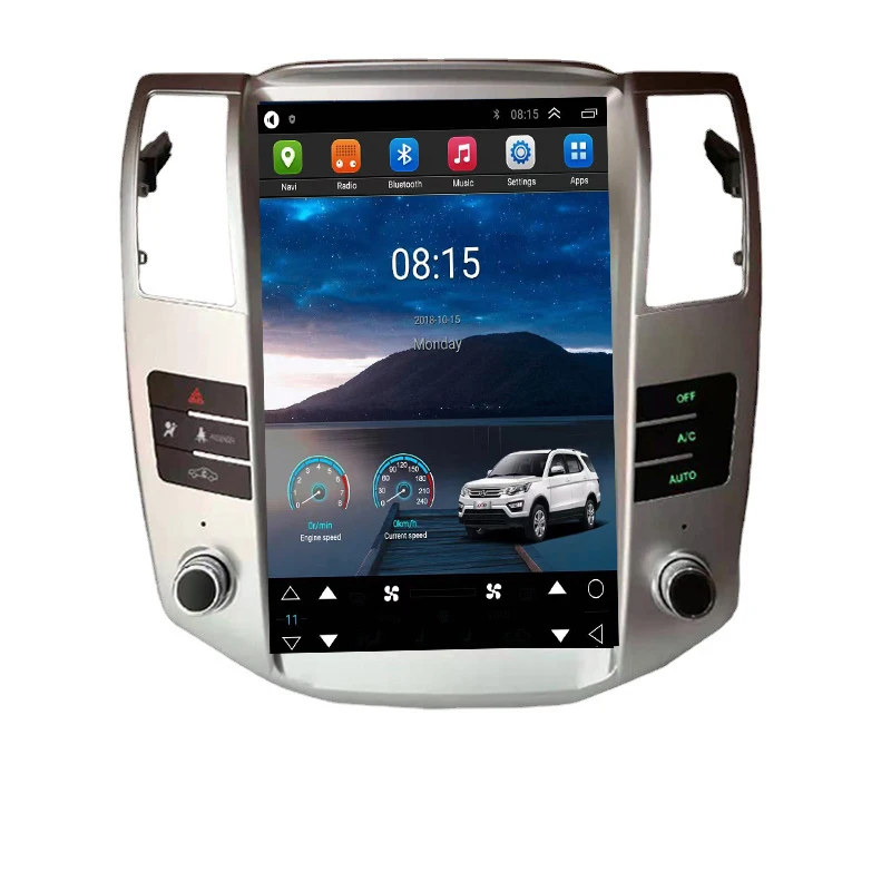 11.8' Android 11 Tesla Car Video For Lexus RX300 RX330 RX350 RX400H Stereo Radio GPS Navigation Support Carplay 360 View Camera