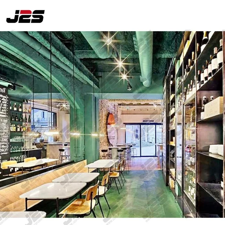 Custom European American antique style tan catering food pizza tulip cafeteria diner table and chair