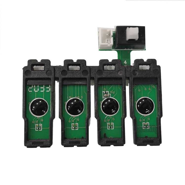 T163 New auto reset ciss chip for EP  WorkForce WF-2010W/WF-2510WF Permanent Reset ciss chip