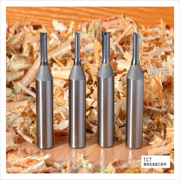 YASEN accessories high quality tungsten carbide TCT 2/3 flutes straight end mill