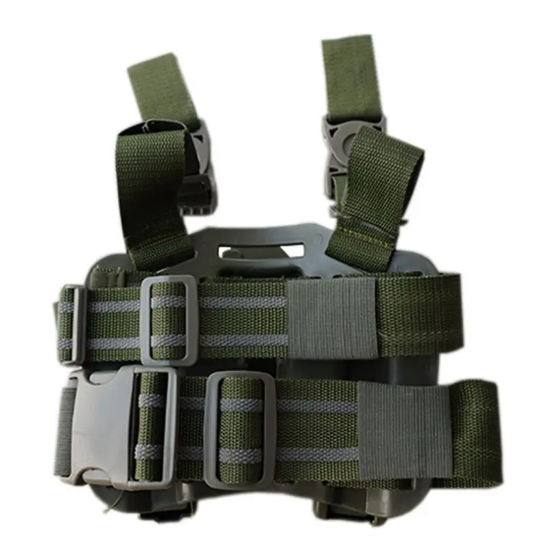 CQC Tactical Gear Quick Release Gun Holder High Quality Plastic Right Leg Gun Holster
