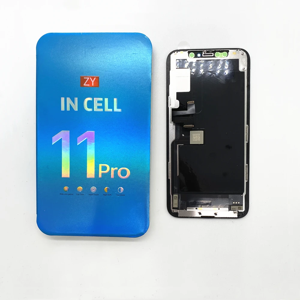 ЖК-дисплей Pantalla ZY Incell для iPhoneX XS Max XR, сенсорный экран, дигитайзер в сборе для iPhone 11 pro max