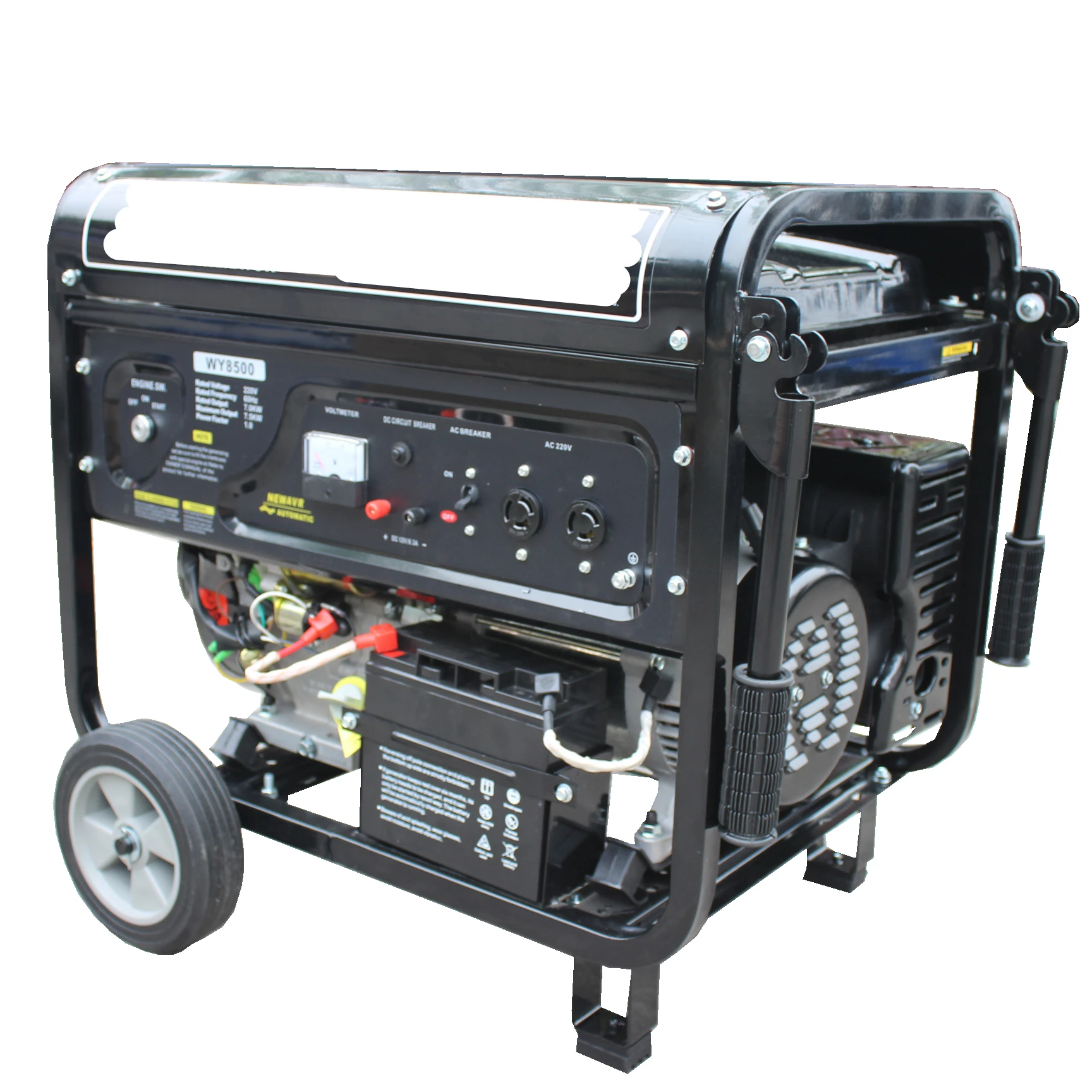Winyou CHINA Electric Generator 7KW Gasoline Generator Set   15HP   7KW Generator Petrol
