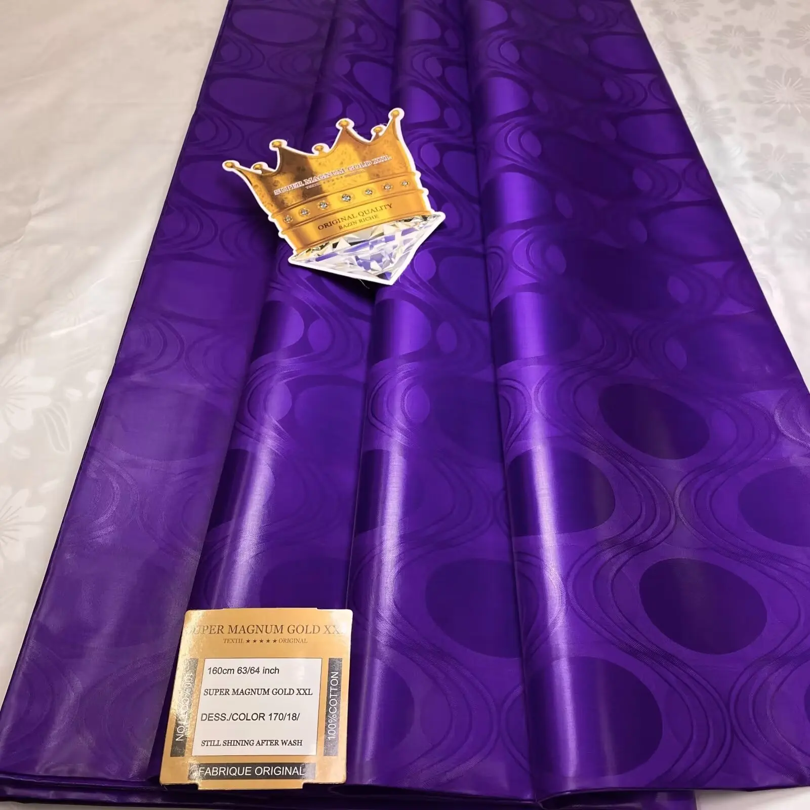 2024New design Cotton Bazin Riche Material High-grade Cotton Bazin Cloth