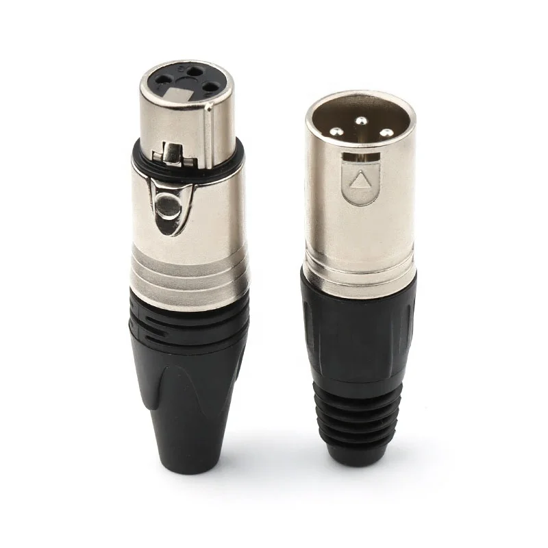 audio video 3 pin xlr cable connector 3 Pin Female Male nc3fxx XLR Connector