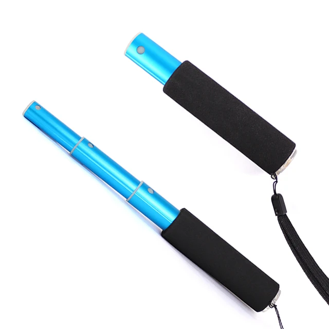 Half-round Aluminium Portable Multi-function Selfie Stick Telescopic Pole