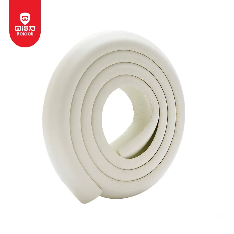 White Multifunction NBR Foam Corner Protector Baby Safety Edge Guard Baby Children Cabinet Edge Protector