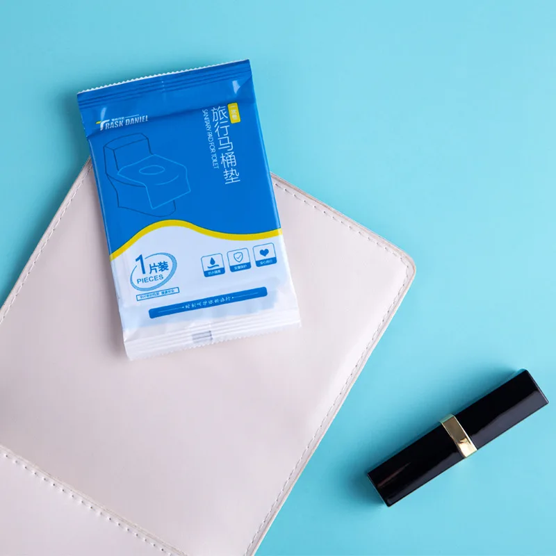 OEM Portable 10pcs Disposable Paper Toilet Seat Covers for Travel