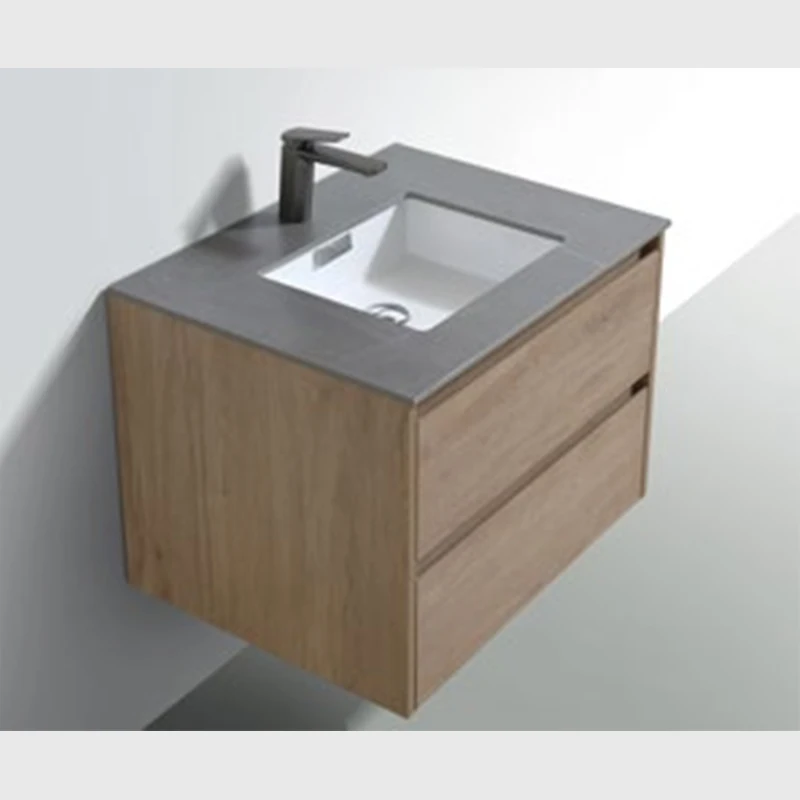 luxury modern particle board wall bath cabinet bathroom face basin with mirror cabinets