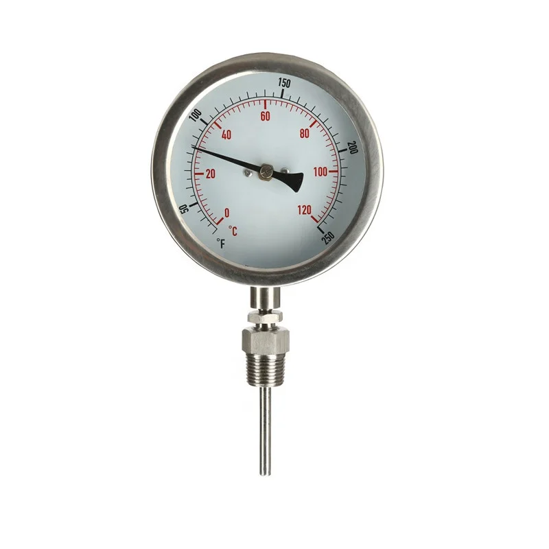 Cooking industrial bimetal thermometer temperature gauge price