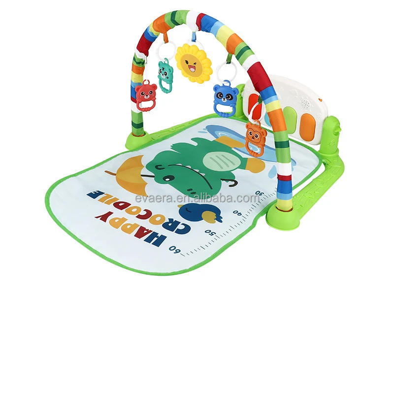 popular in south east Asia Playgym Baby Activity Cotton Mat Baby Kick Play Piano Gym