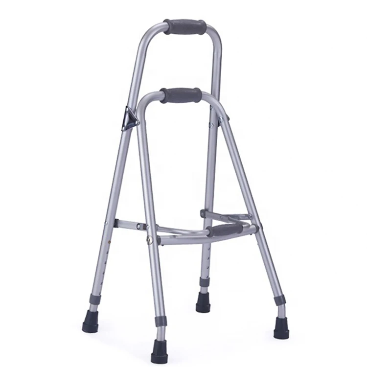 CT8330L Hot Sale Comfortable standing aid for babies Height Adjustable Folding Aluminum Hemi Walker For Disabled standing frame