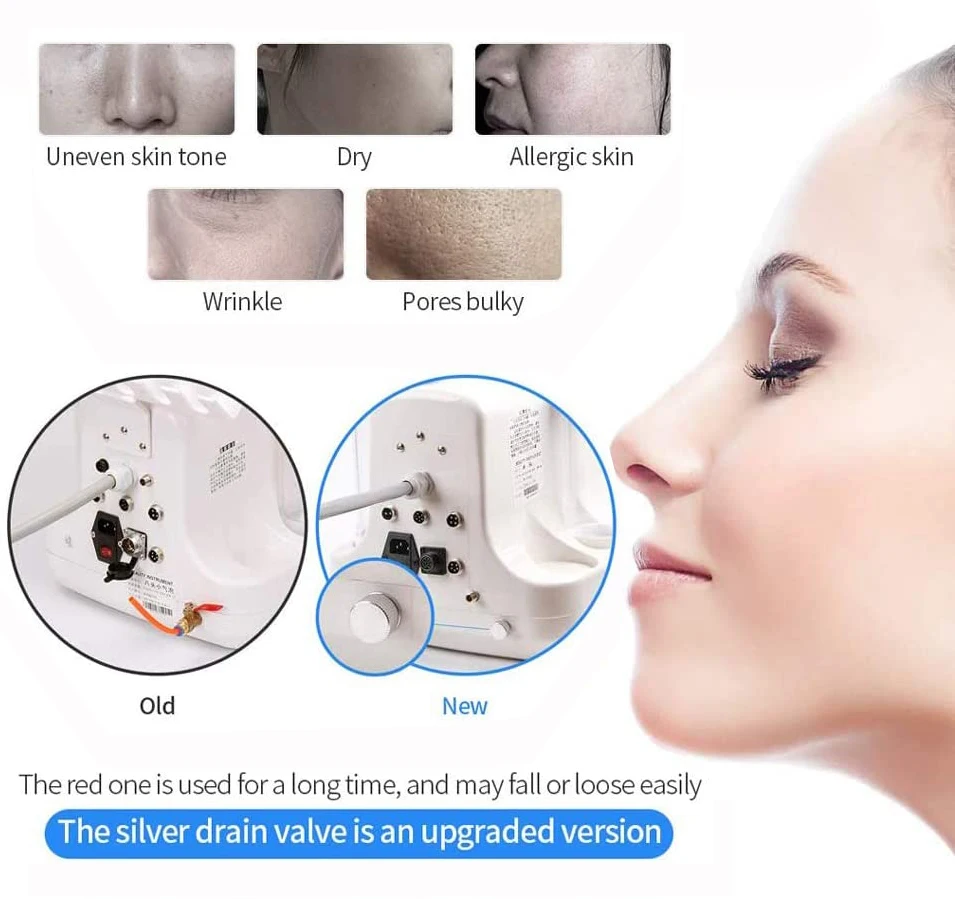YanYi Multifunction 8 in 1 microdermabrasion oxygen facial PDT therapy machine