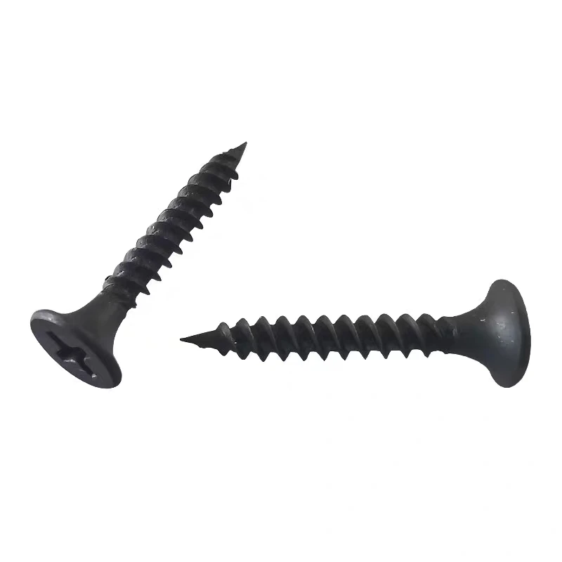 Factory Supply Bugle Head Black Phophating Quality Drywall Screw