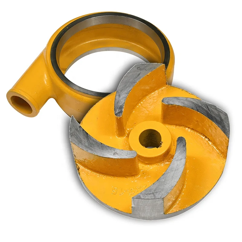 Submersible pump spare parts pump impeller or slurry pump High chromium alloy parts