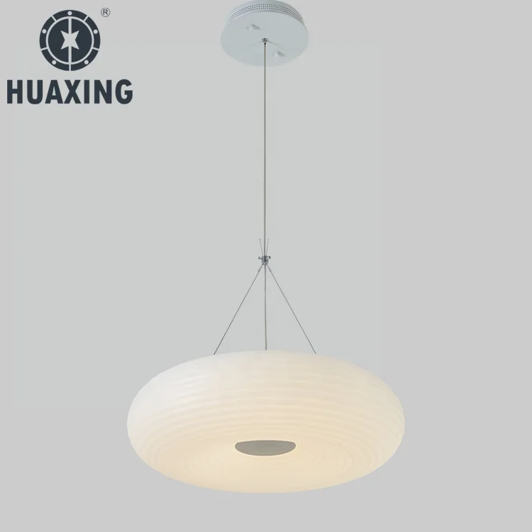 Nordic simple european designer hotel office shop loft cafe bedroom living room round acrylic modern led pendant lamp
