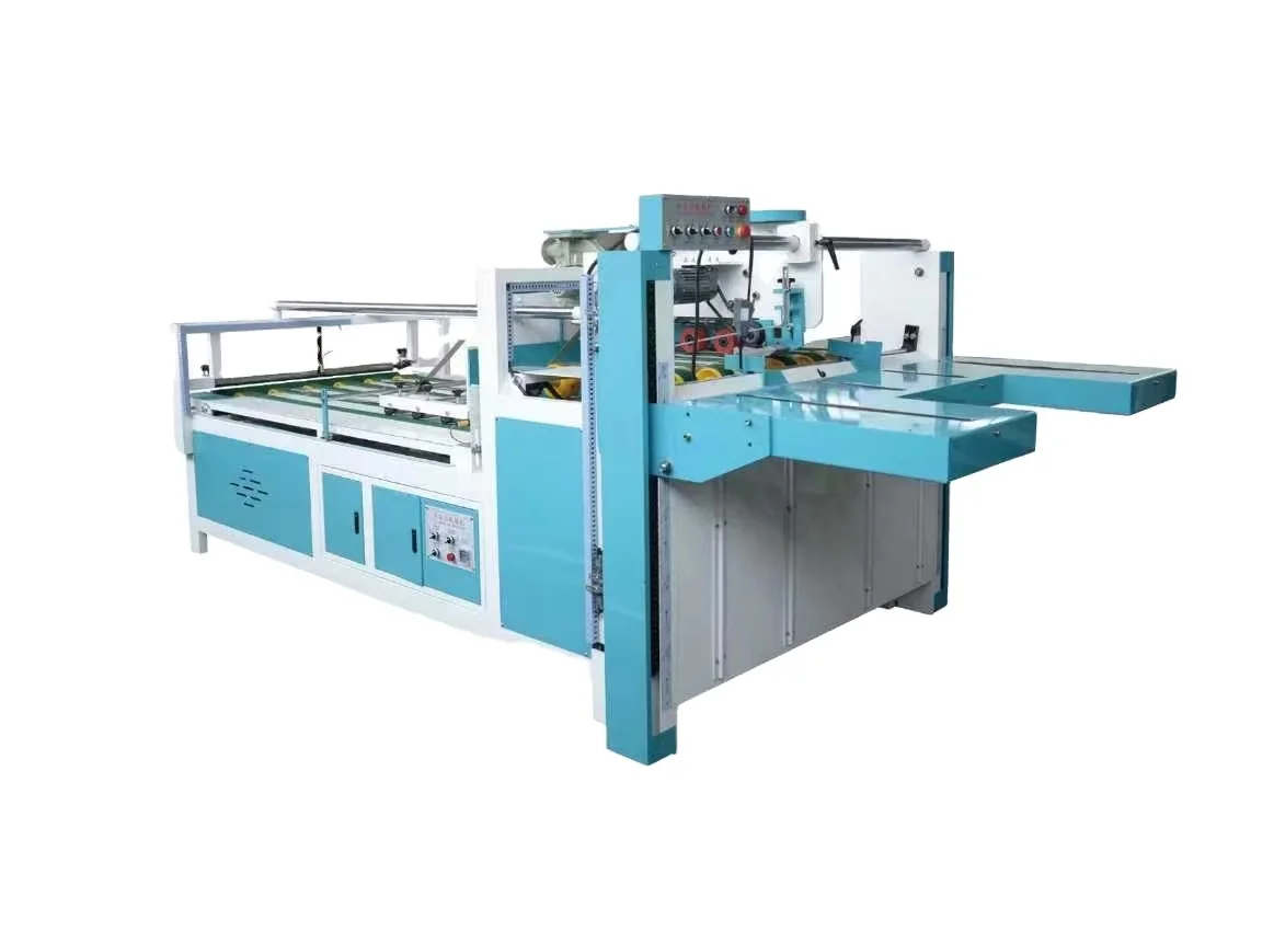 Semi Automatic Folder Gluer Machine/ Corrugated Box folding Gluing Machine