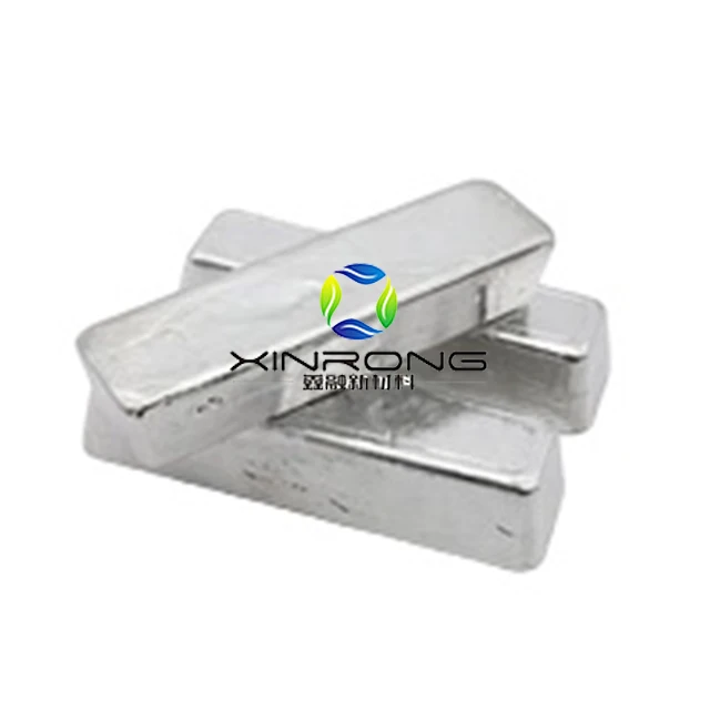 Factory supply pure 6N5 Indium ingot 99.99995% Indium