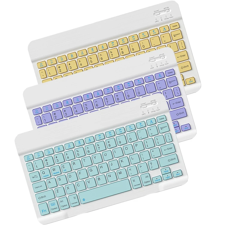 SAMA Cheap Tablet Keyboard Bt Rechargeable Laser Print Keyboard Wireless Portable Keyboard