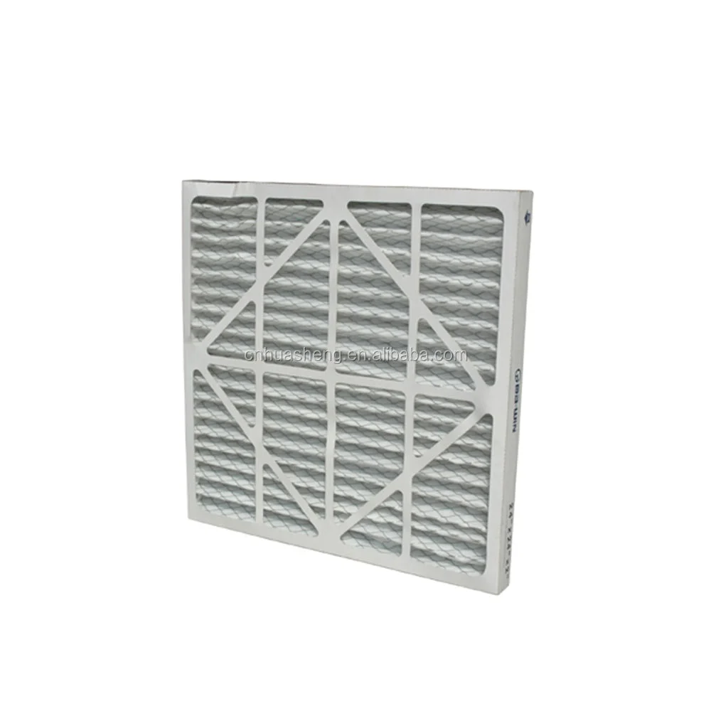 HVAC air filter for building filtration construction ventilation