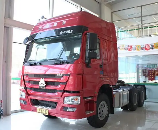 Sinotruk Howo 6X6 Tractor Trailer Head Truck With 380Hp Tractor Tow Trailer Cargo Camion Tracteur