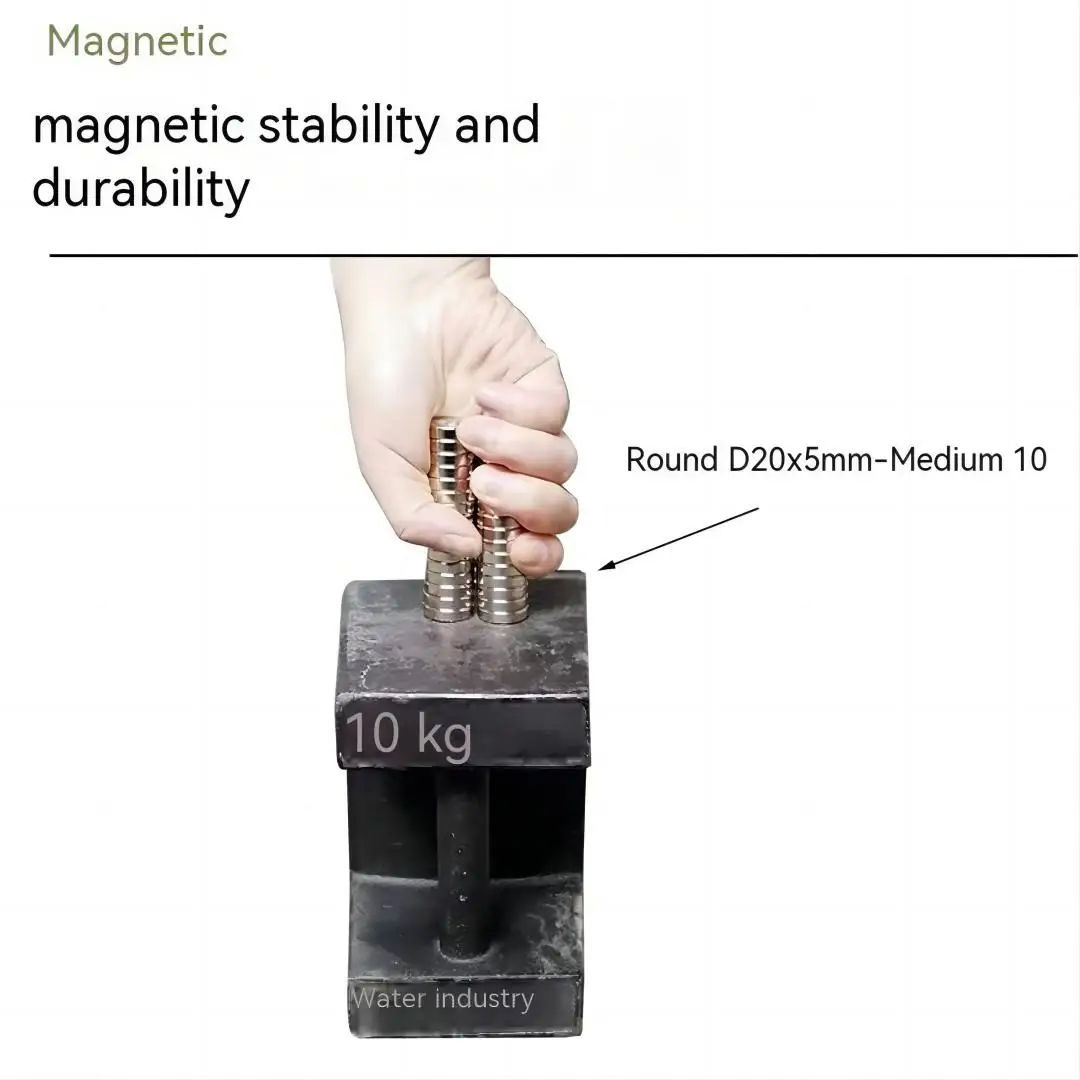 Permanent Rare Earth Magnetic Materials N52 Super Strong Magnet Ndfeb Boxs Toy Round Disc Neodymium Magnets For Fridge