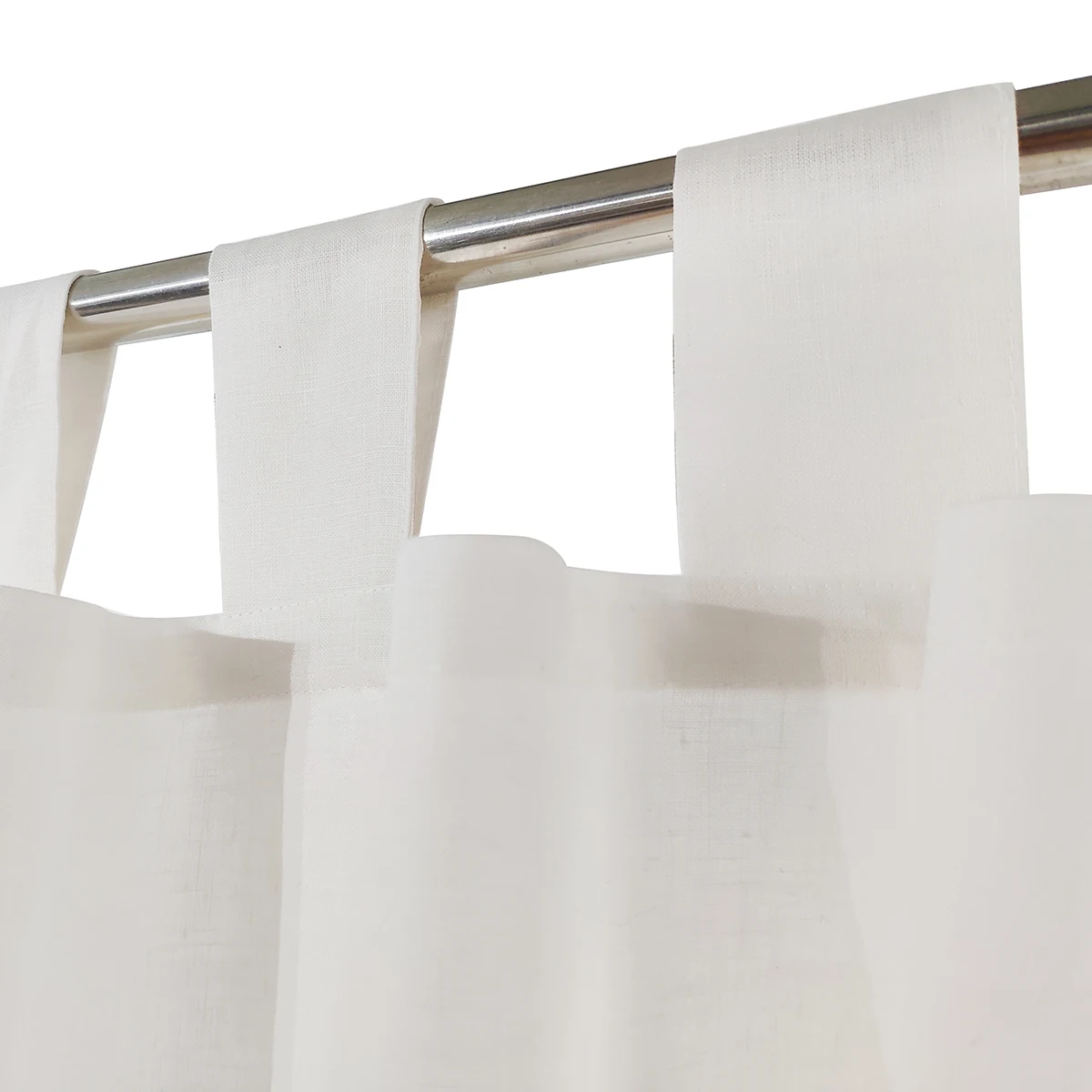 wholesale pure flax linen living room curtain custom design curtains