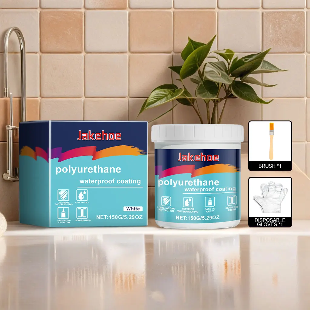 Производитель полиуретановое водонепроницаемое покрытие клей для герметика с кисточкой ремонта домашней крыши ванной комнаты