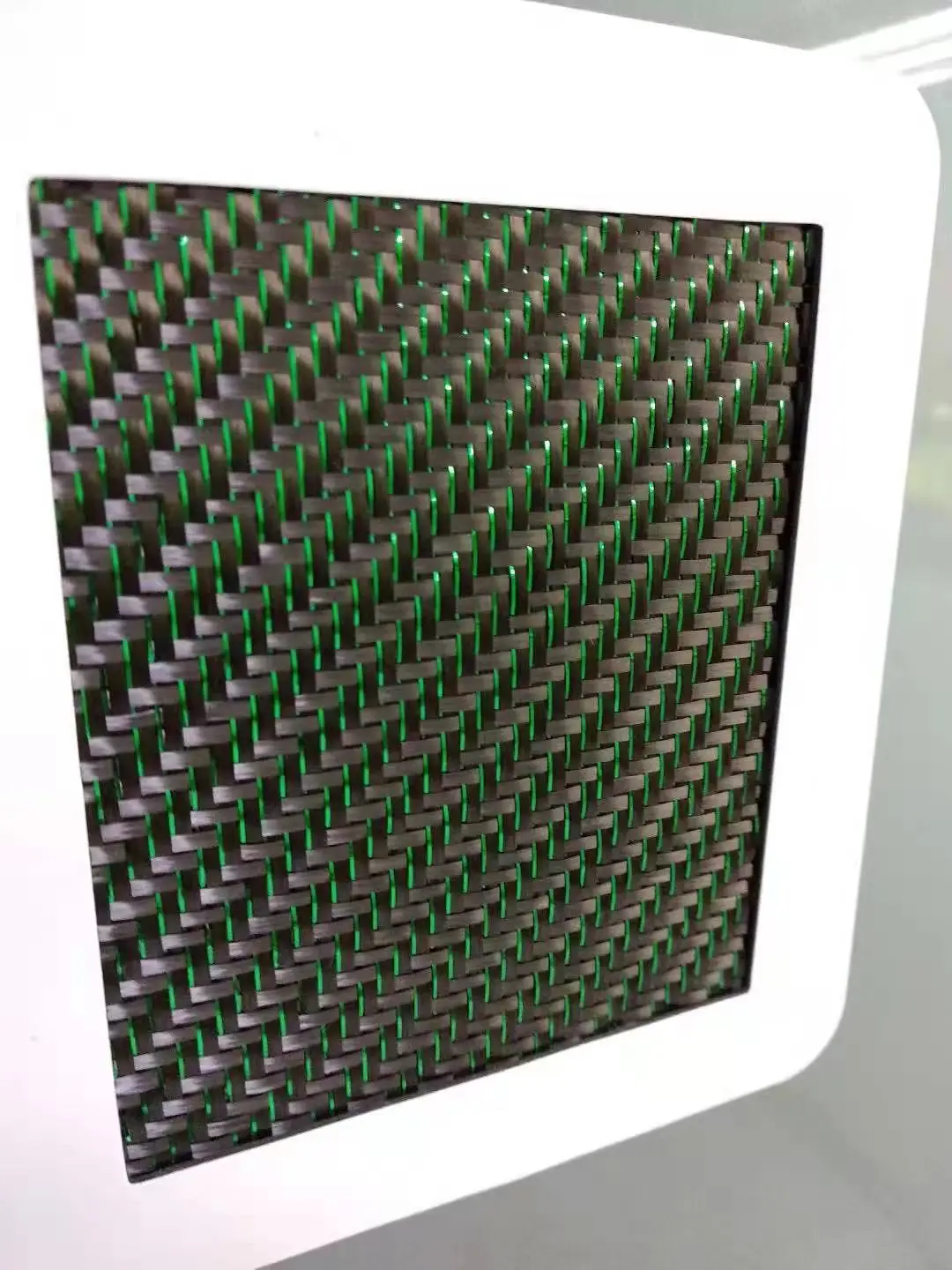 Glitter 3K carbon fiber fabric metal wire twill  carbon fiber cloth 200gsm