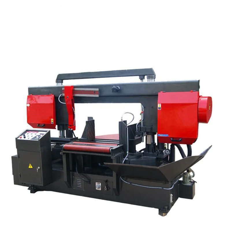 Automatic iron cutting horizontal band saw machine with good quality and price