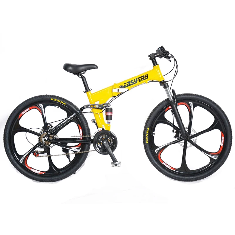 Складной горный велосипед для взрослых складной с полной