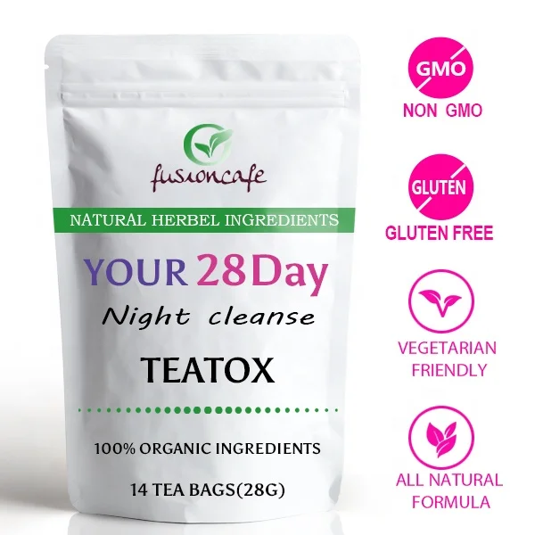 OEM Private Label Cleanse Diet Detox Body14 and 28 Day Colon Teatox Weight Loss Tea