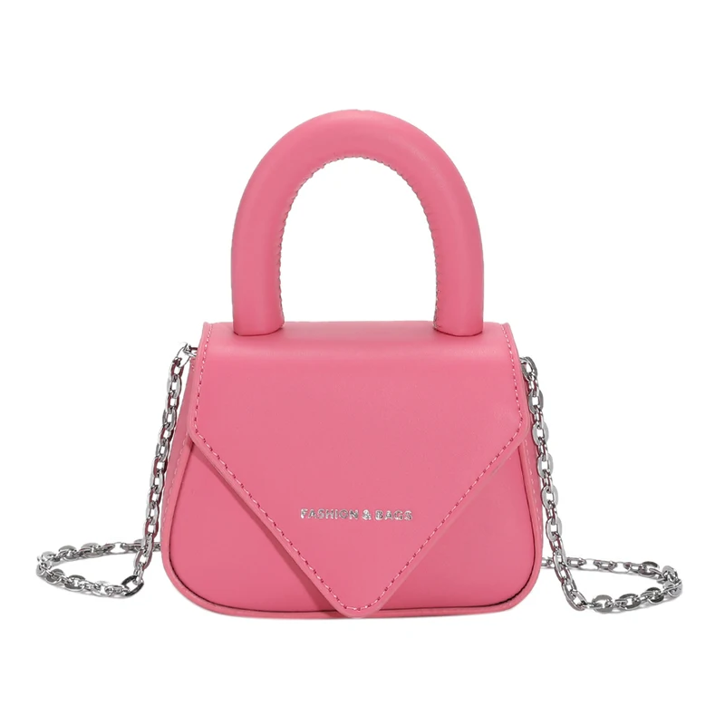 New Fashion Crossbody Bag Women Simple Texture Brand Designer Pu Leather long Chain Handbags For Women ladies sling bag